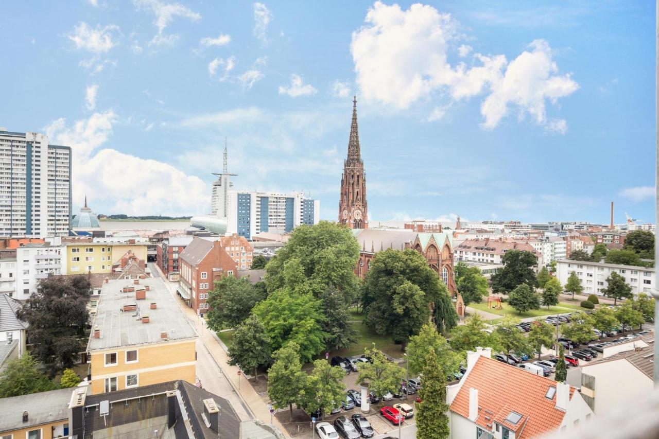 Ferienwohnung Ausblick Bremerhaven Exterior foto